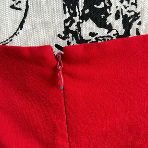 Calvin Klein Red Dress - Picture 4 of 9